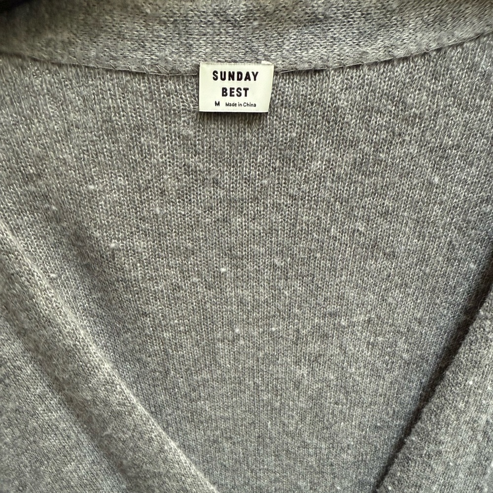 Sunday Best Long Ribbed Cardigan - Picture 4 of 5